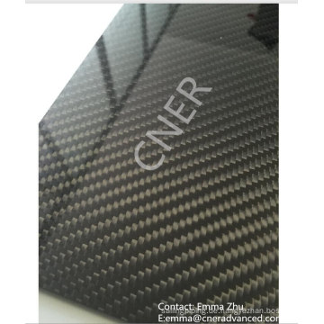 3K matt Kohlefaserplatte / -platte / -platte mit CNC-Bearbeitung Skype: zhuww1025 / WhatsApp (Mobile): + 86-18610239182